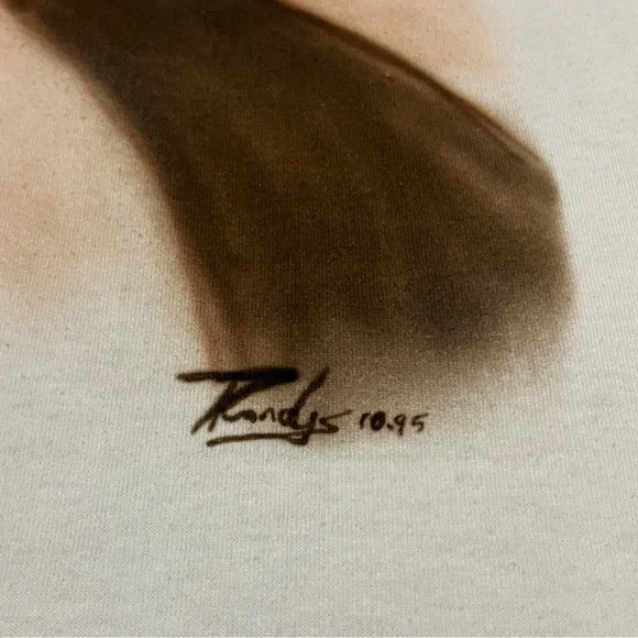 Vintage One of a Kind Airbrush Marilyn Shirt - Picture 5 of 10